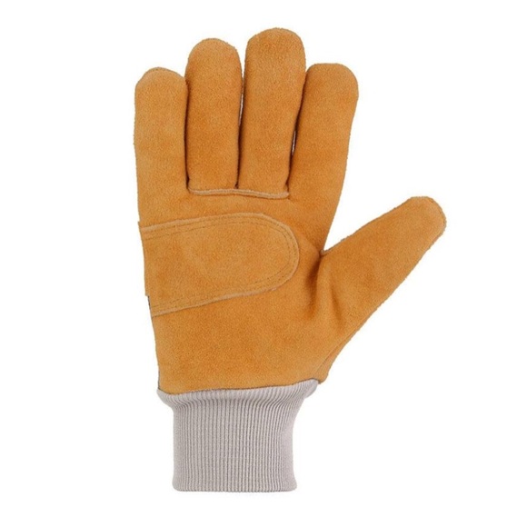 Carhartt Tan and Blue Plaid Gloves - Picture 2 of 5